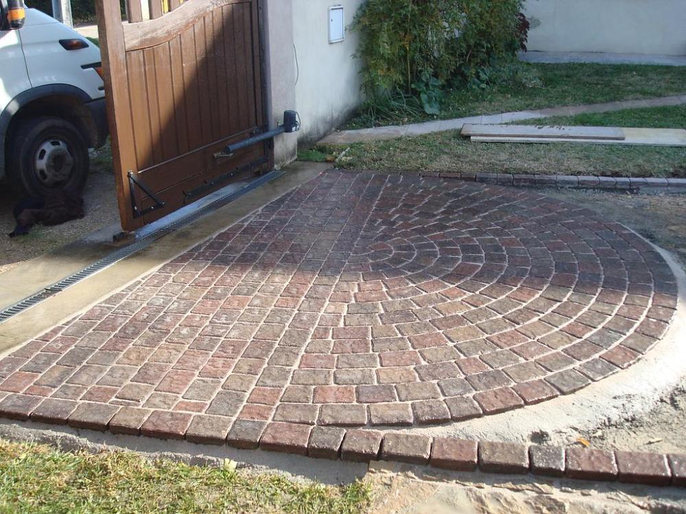 entrée jardin