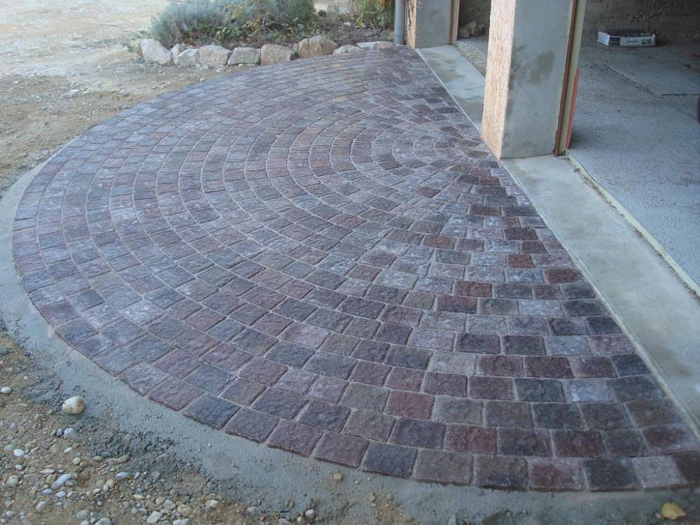 pavé garage